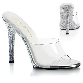 4 Inch Heel GALA-01DM Clear Rhinestone