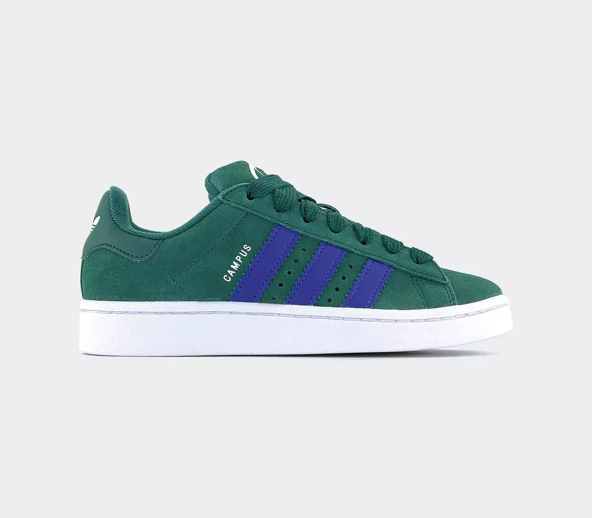 adidas Campus 00's Trainers Collagiate Green White Energy Ink