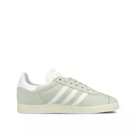 Adidas Gazelle Lace-Up Green Suede Leather Womens Trainers BY9034