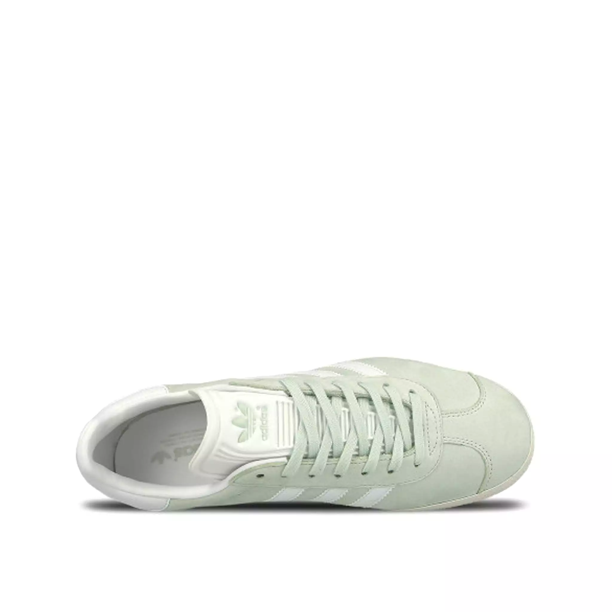 Adidas Gazelle Lace-Up Green Suede Leather Womens Trainers BY9034