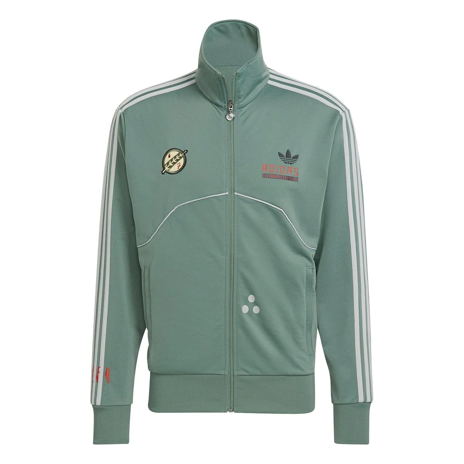 adidas Originals Boba Fett Star Wars Firebird Track Jacket - Trace Green