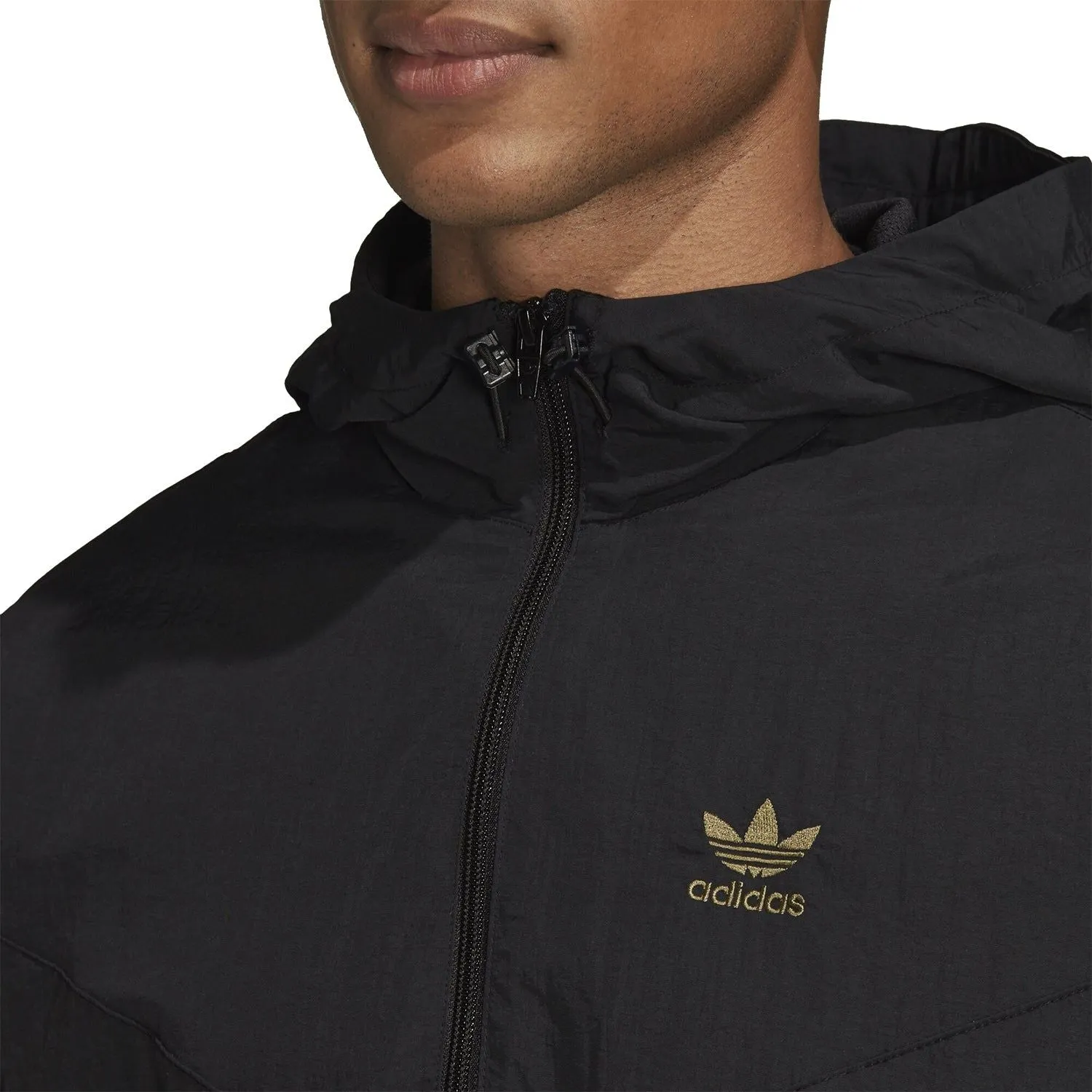 adidas Originals Camouflage Windbreaker -  Black