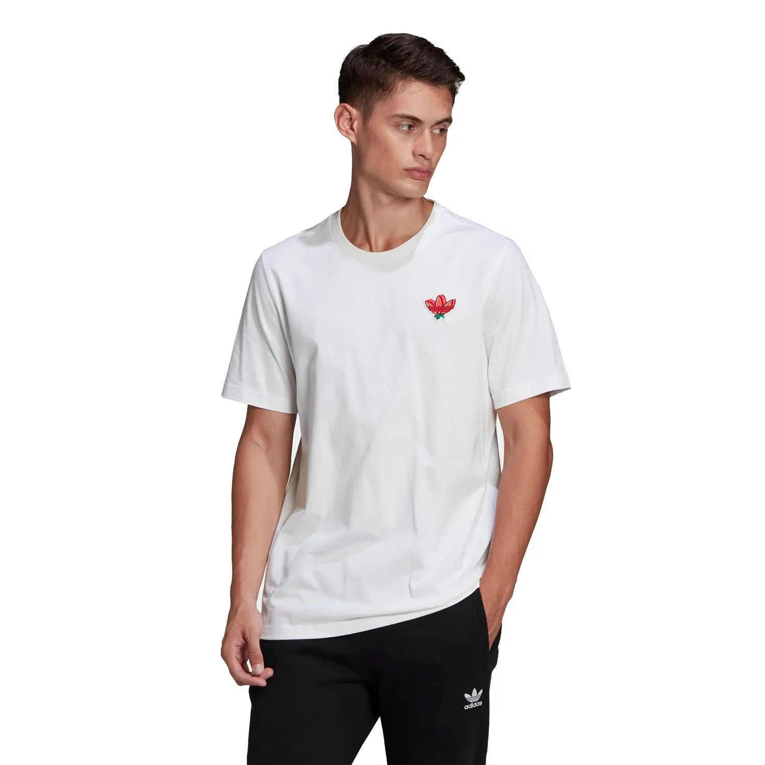 adidas Originals Fruit Badge T-Shirt - White