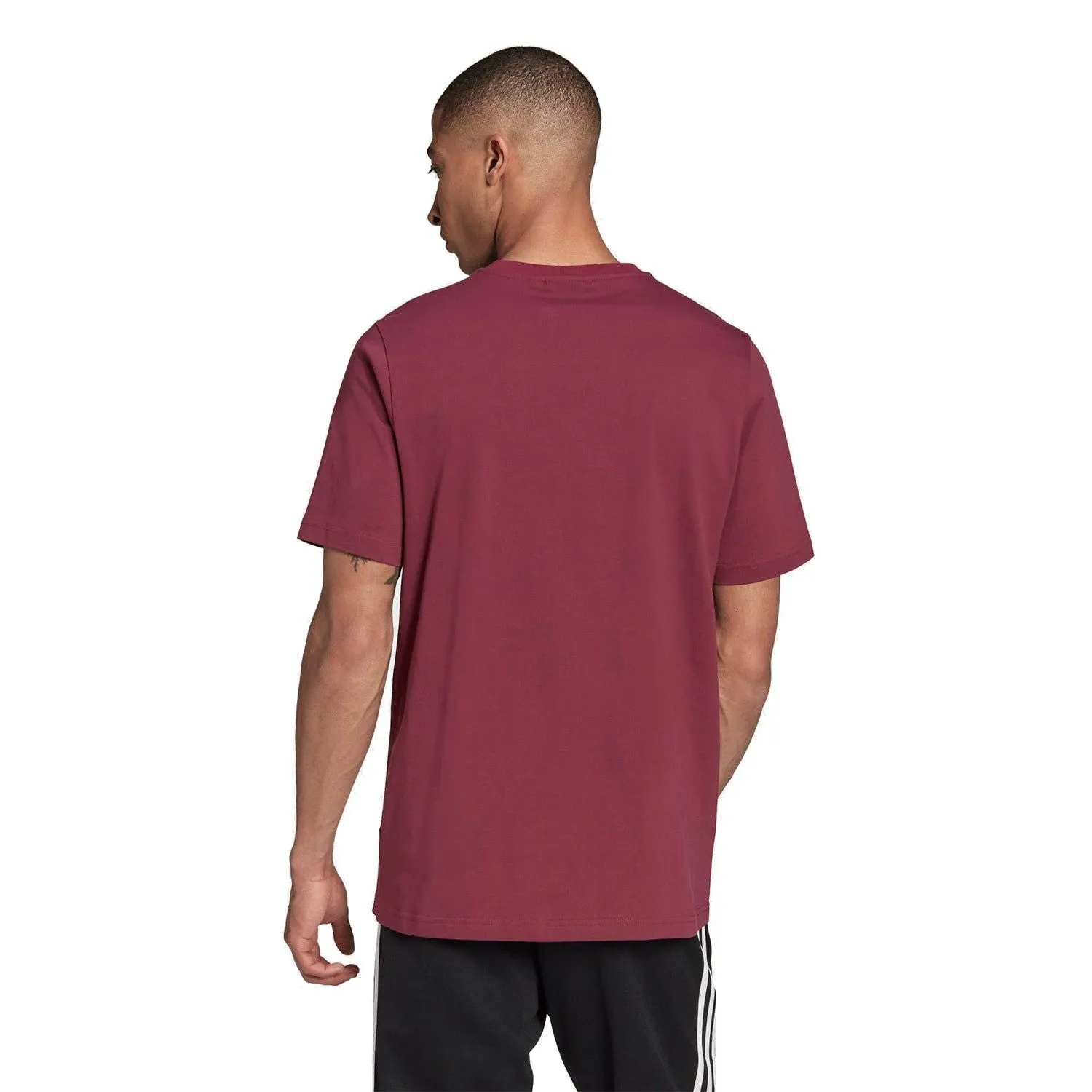 adidas Originals Graphics Trefoil Series Tee - Burgundy