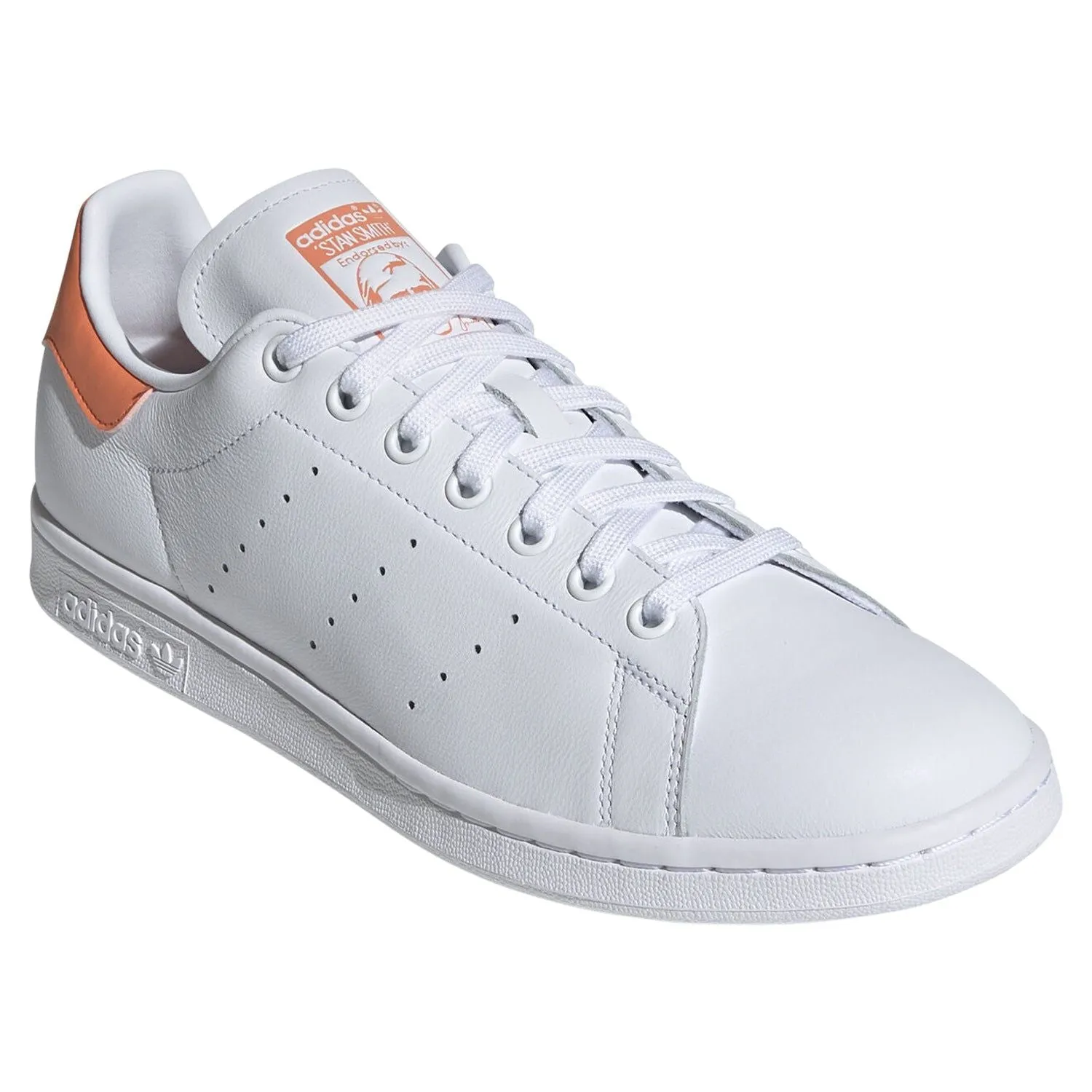 adidas Originals Stan Smith Shoes - White Coral