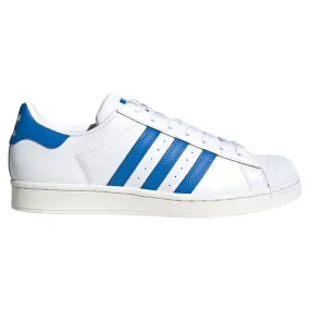 adidas Originals Superstar Shoes - White / Bluebird