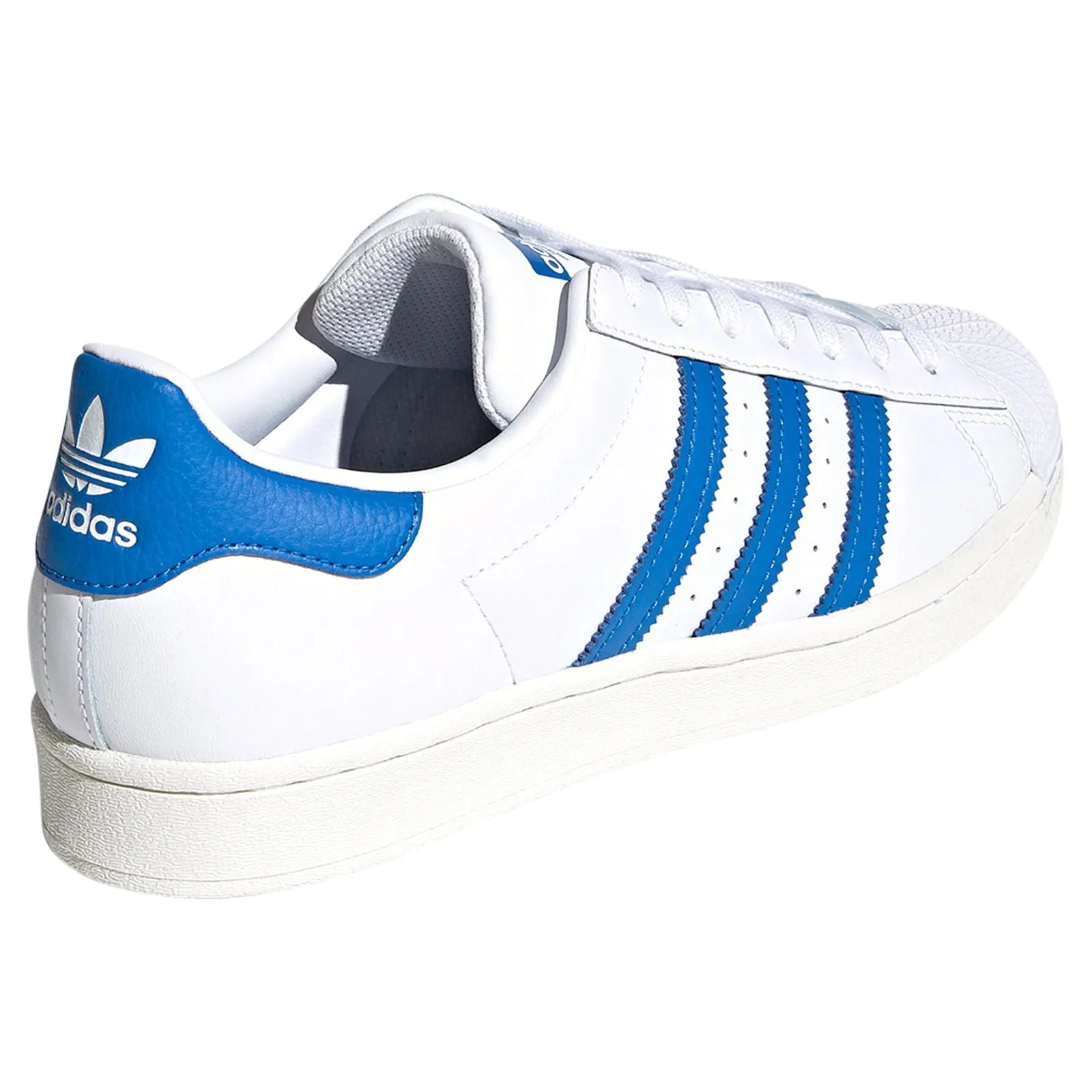 adidas Originals Superstar Shoes - White / Bluebird