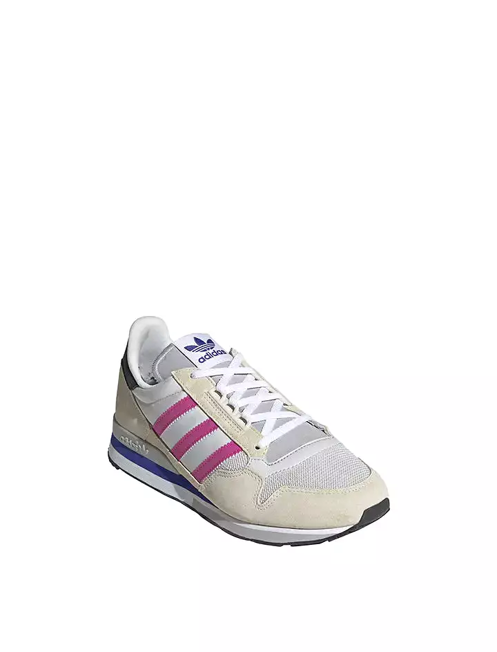 Adidas Womens Originals ZX 500 Trainer Wonder White / Shock Pink