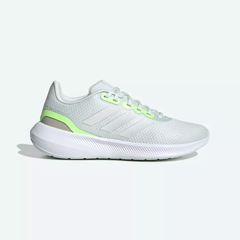 ADIDAS WOMEN'S RUNFALCON WHITE/GREEN SHOE