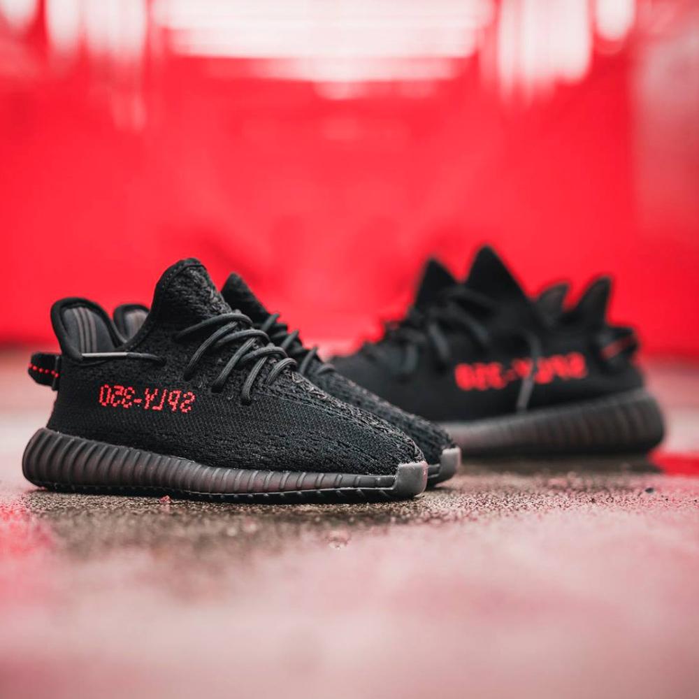 Adidas Yeezy Boost 350 V2 Core Black-Red