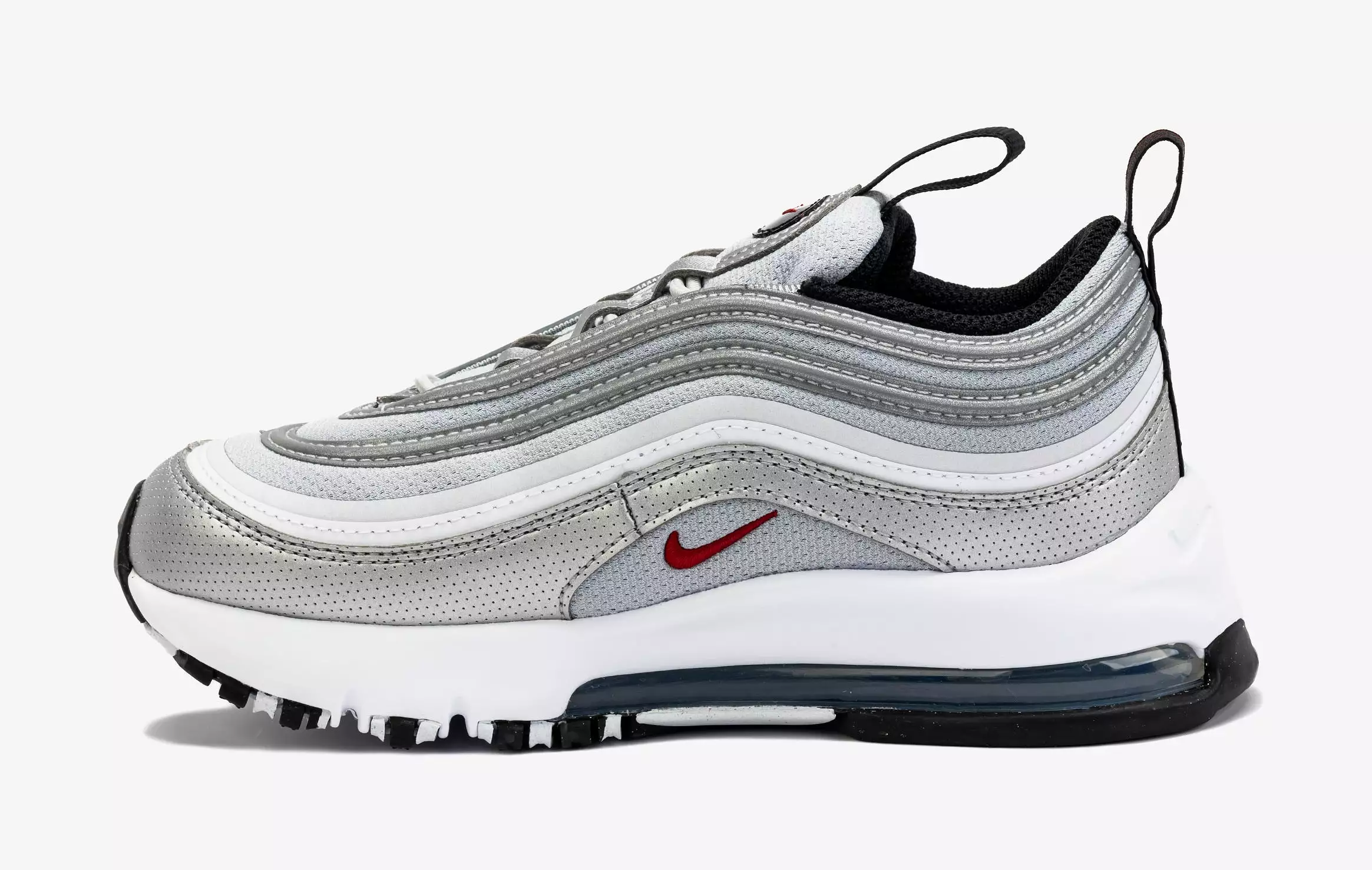 Air Max 97 Silver Bullet Preschool Lifestyle Shoes (Silver)