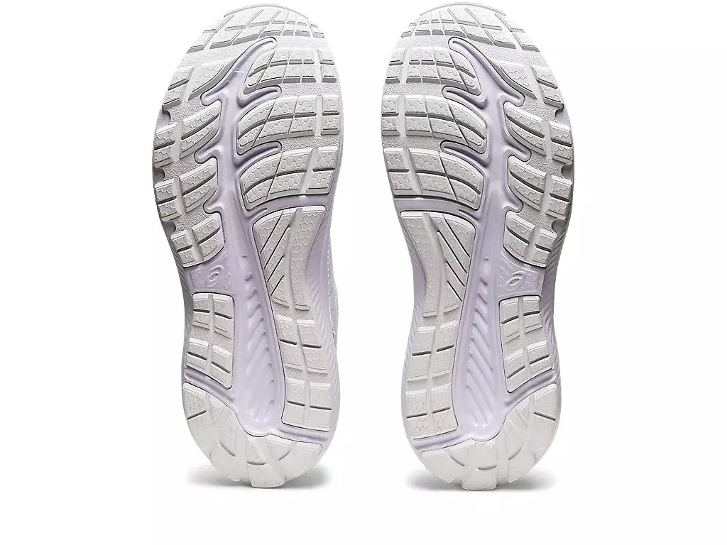 ASICS JUNIOR CONTEND-8 TRIPLE WHITE RUNNING SHOE