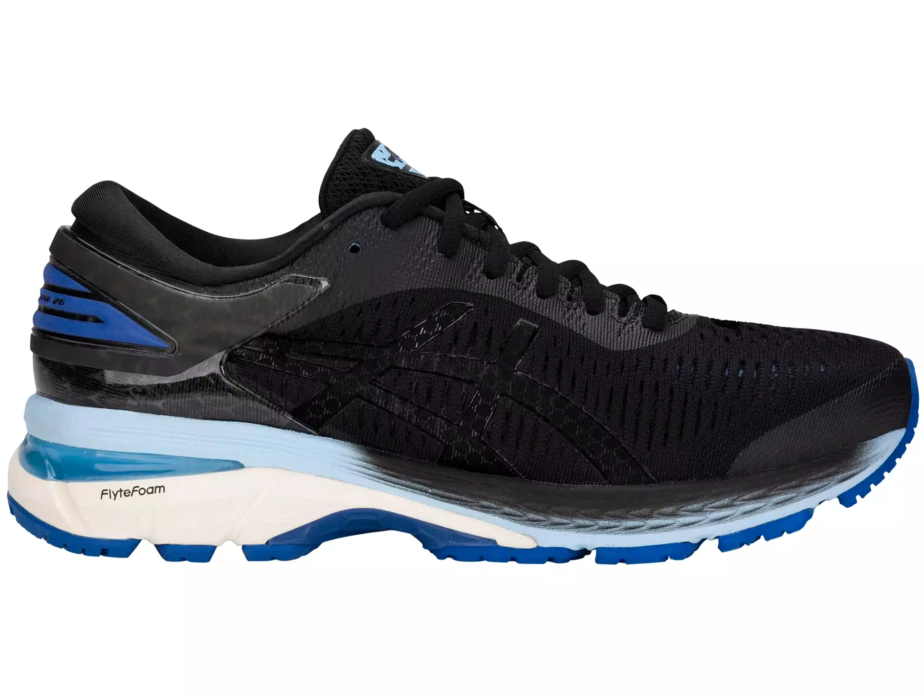 Asics Womens Gel Kayano 25 Black/Blue <br> 1012A026 001