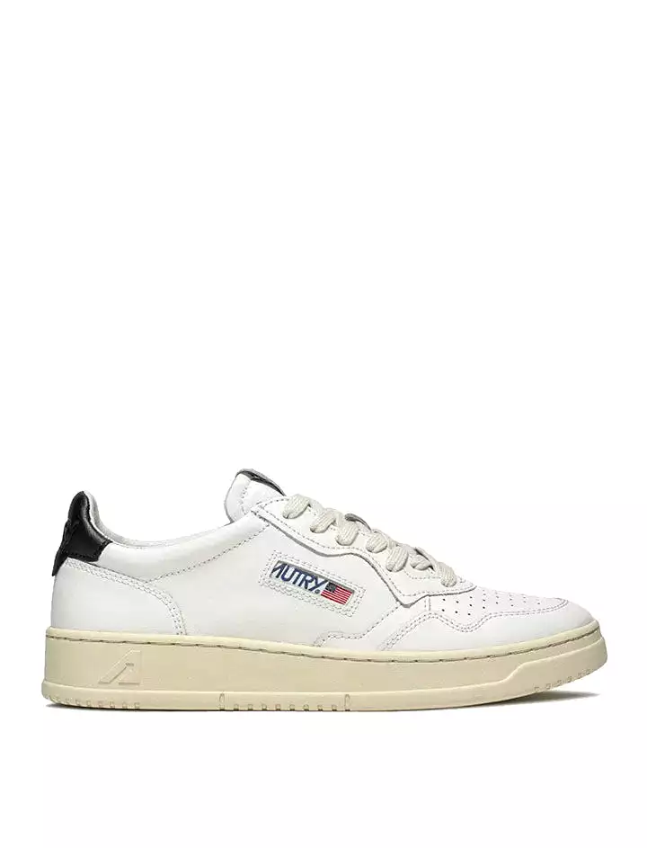 Autry Medalist Low Trainers White / Black