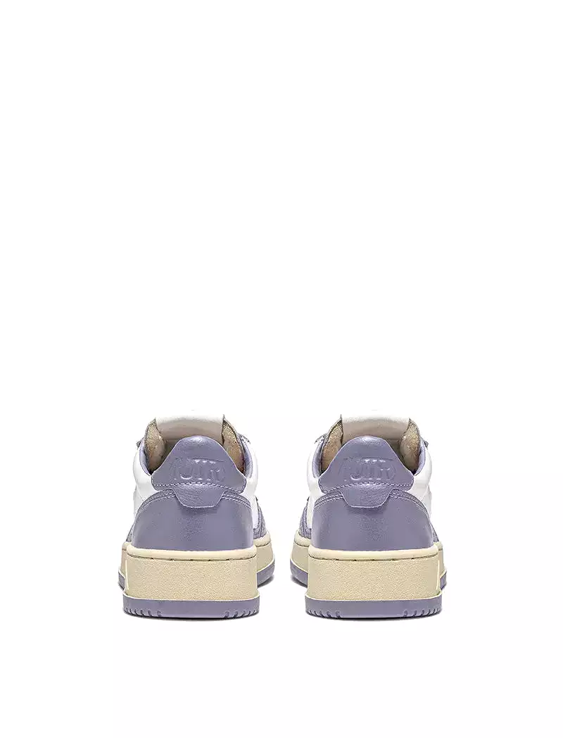 Autry Medalist Low Trainers White / Lavender