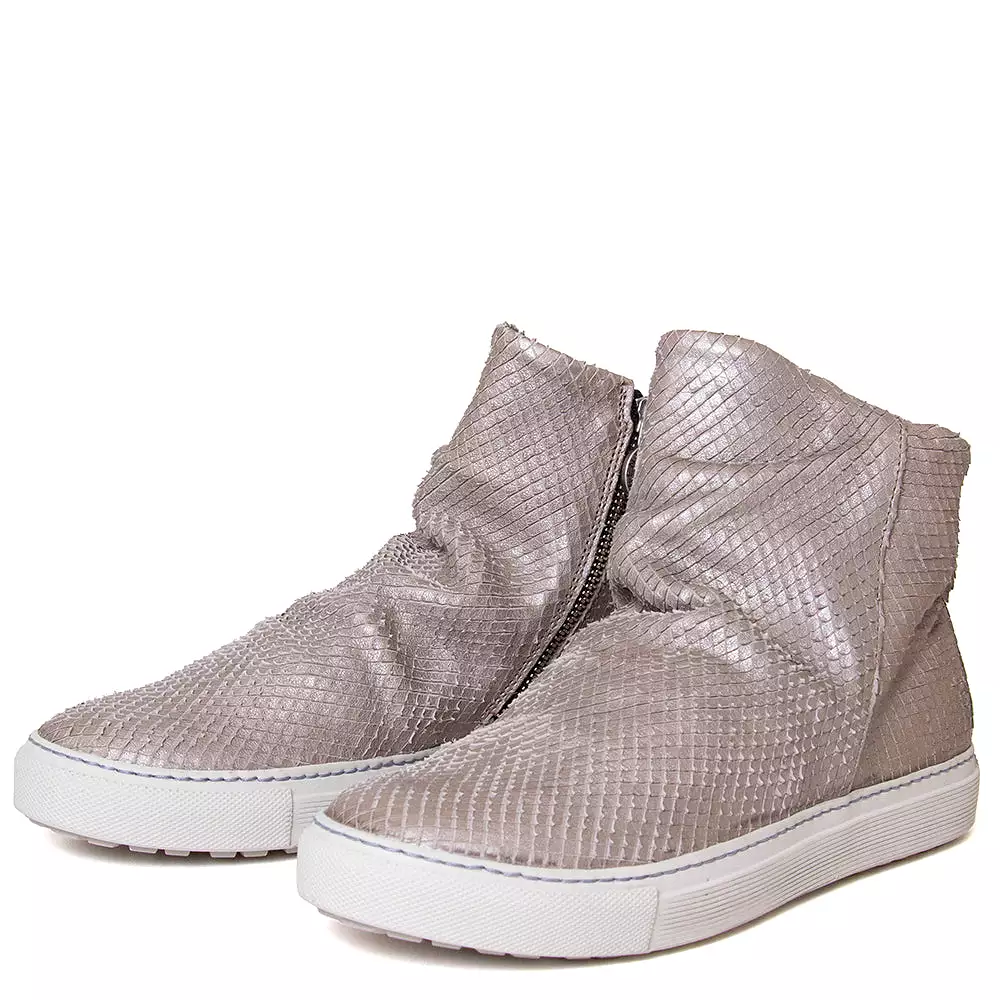 Biel Women's Leather High-Rise Sneaker