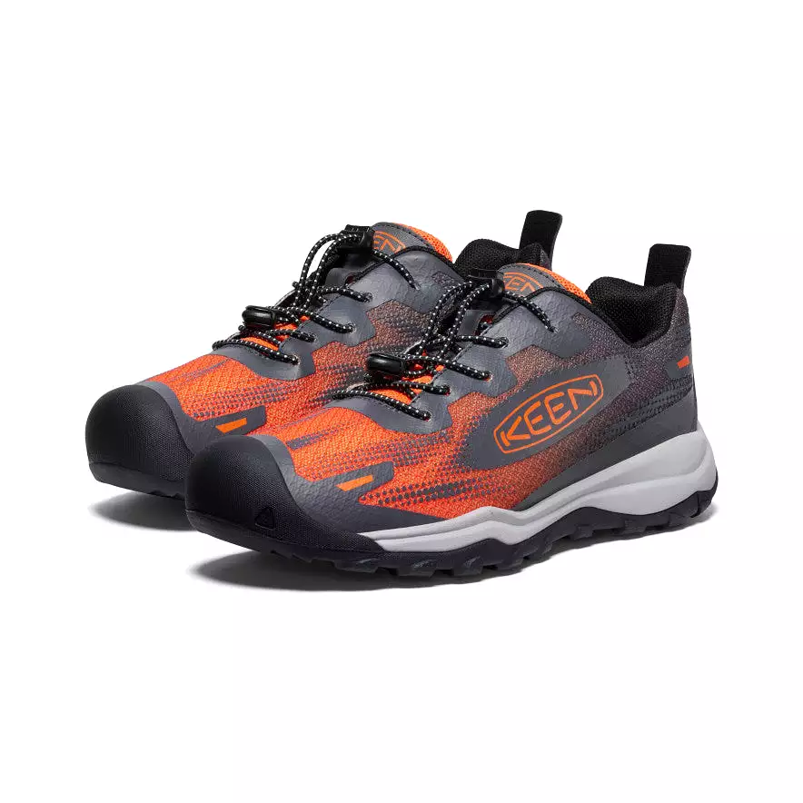 Big Kids' Wanduro Speed Hiking Shoe  |  Magnet/Scarlet Ibis