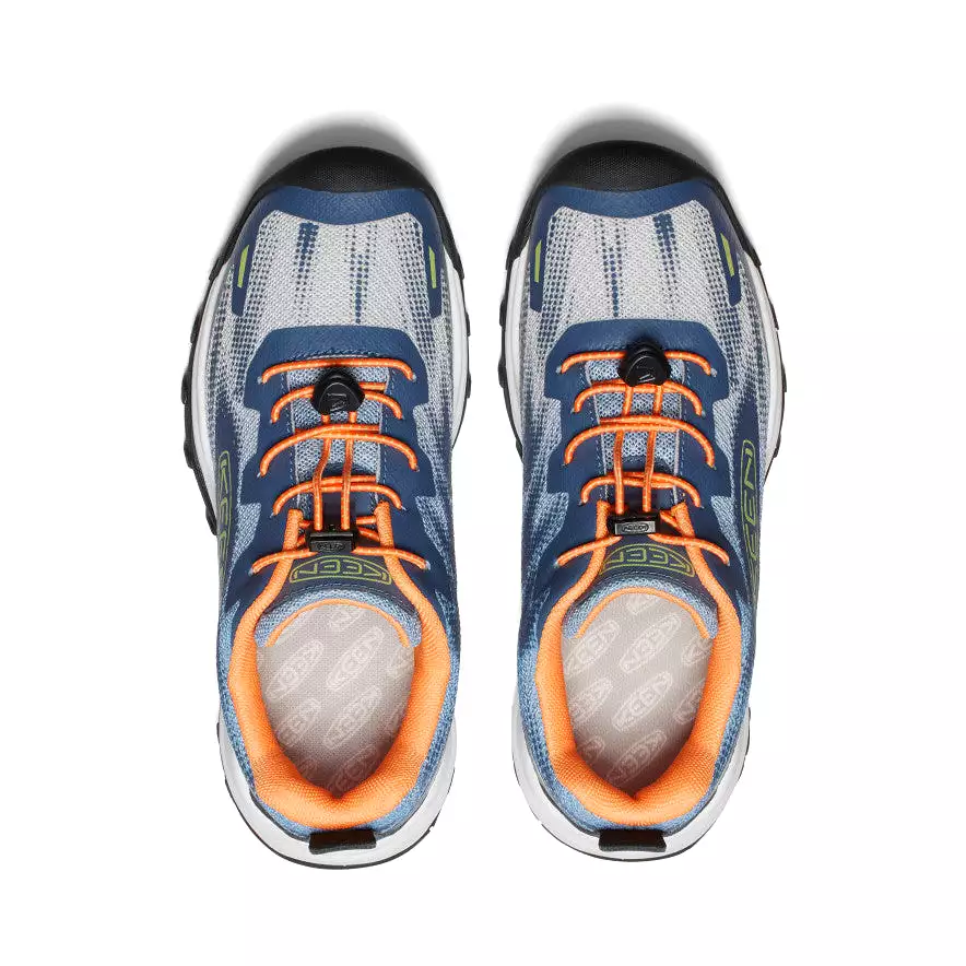 Big Kids' Wanduro Speed Hiking Shoe  |  Vintage Indigo/Tangerine