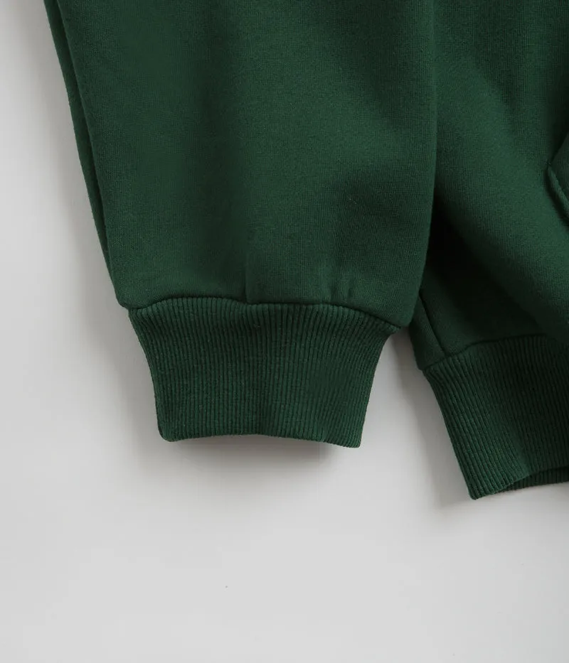 Butter Goods Notes Embroidered Hoodie - Forest Green