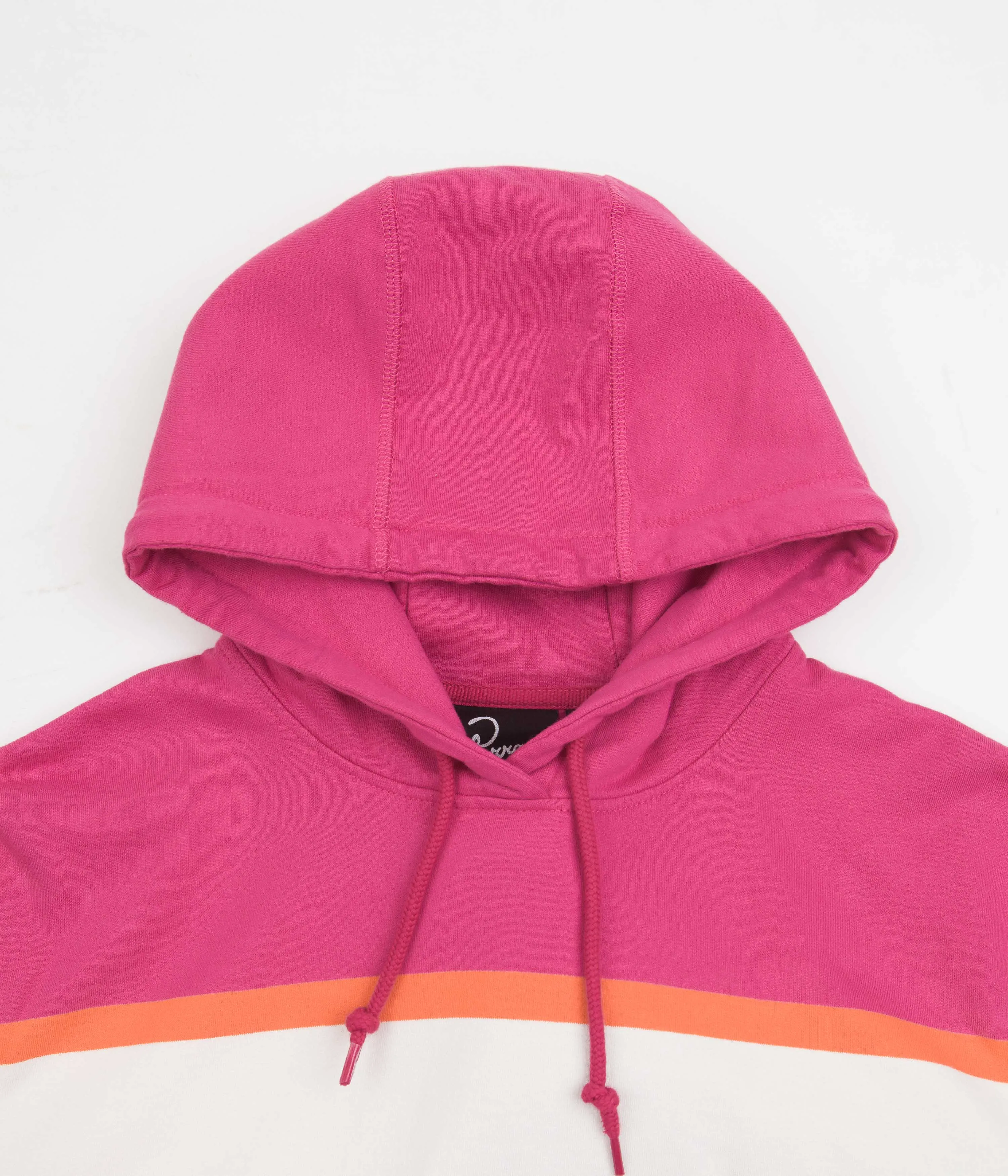 by Parra Mid 90 Stripes Hoodie - Pink