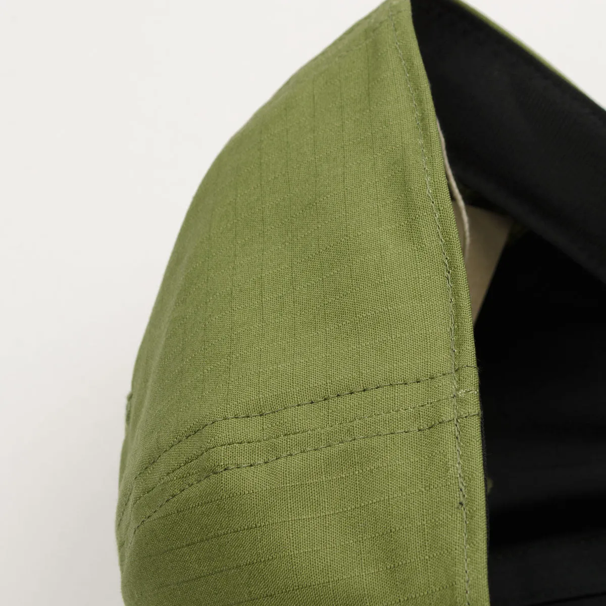 cableami - Ripstop Long Bill Cap - Olive