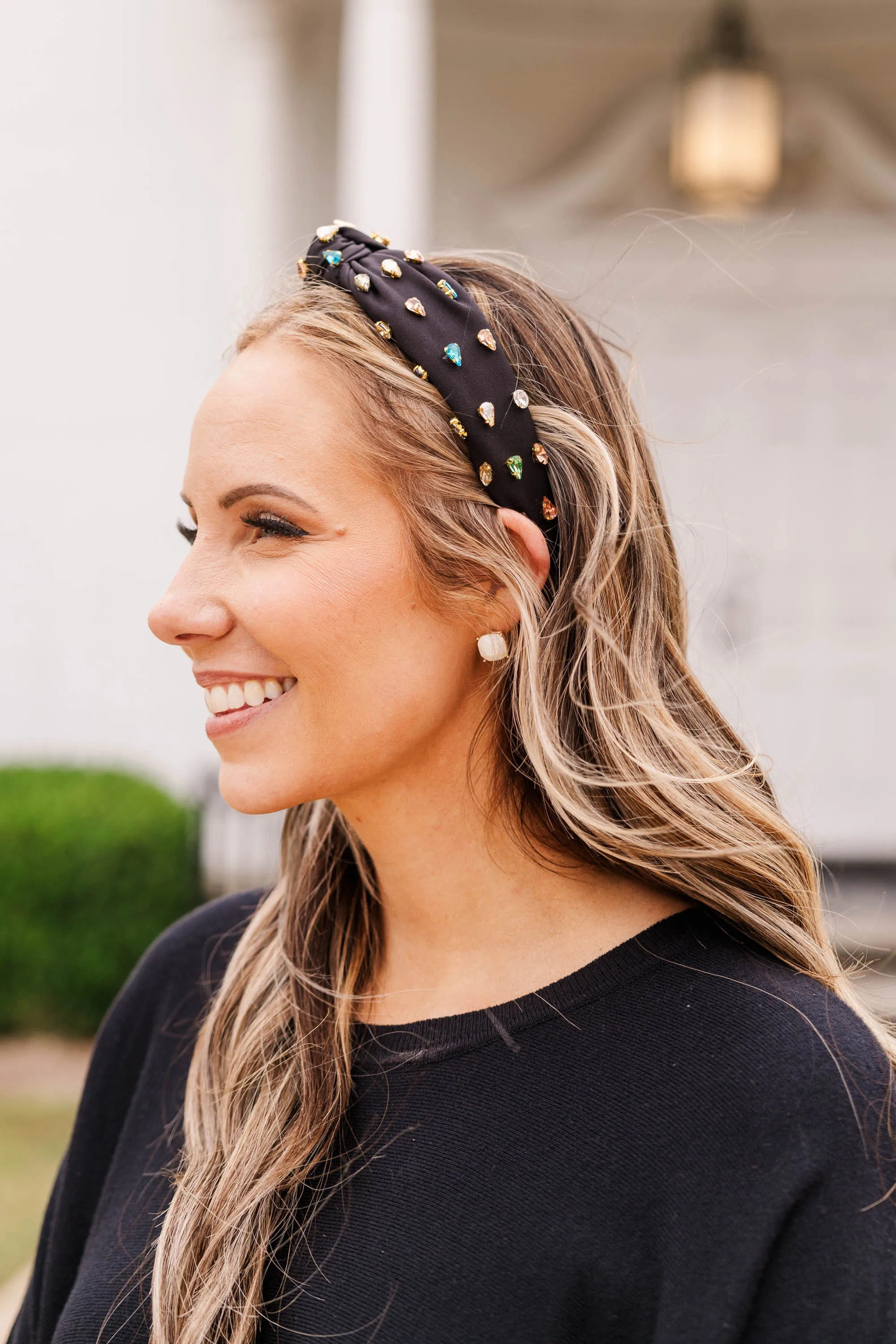 Can't Stop Your Shine Headband, Black