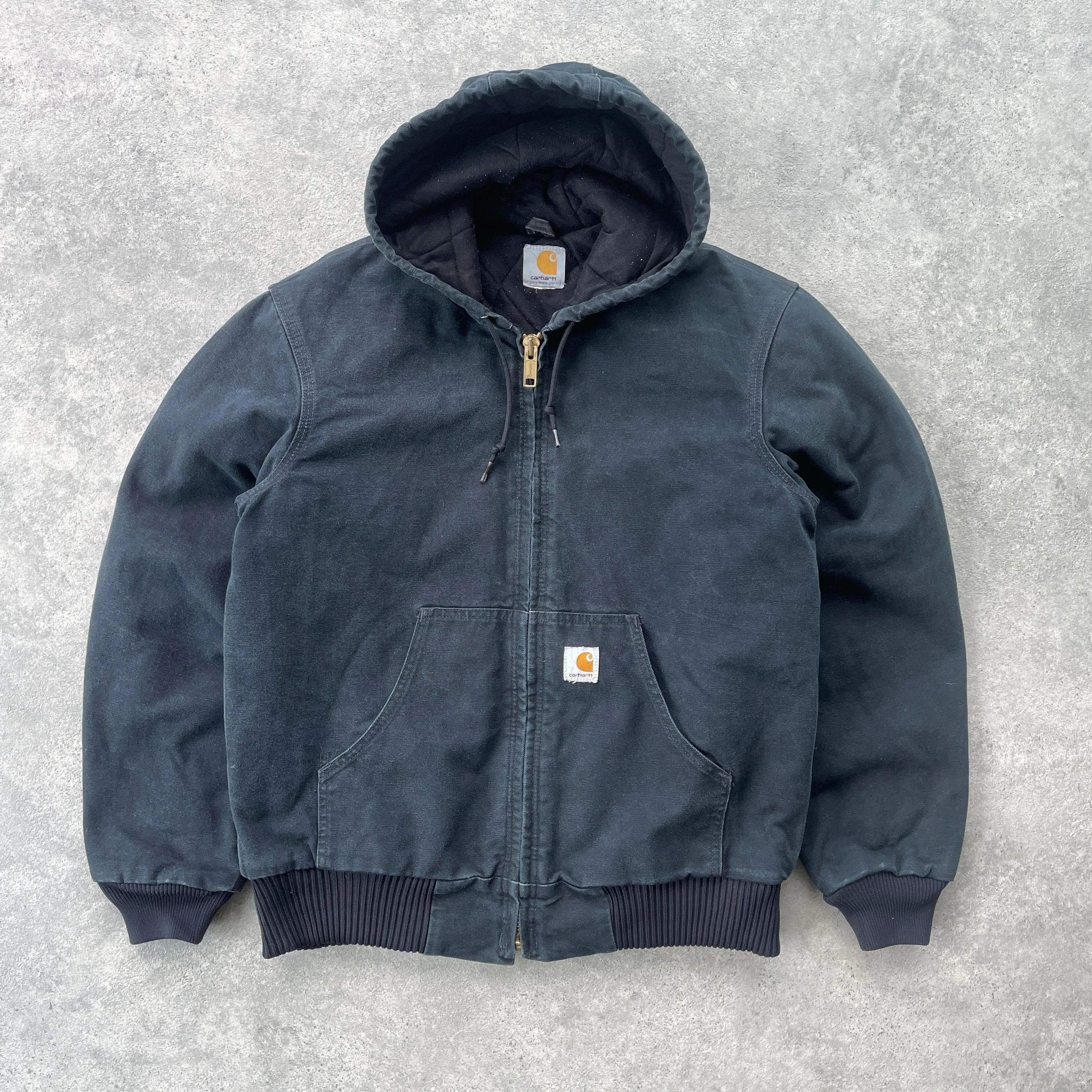 Carhartt 2000s heavyweight hooded active jacket (S)