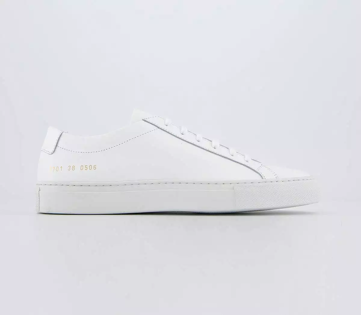 Common Projects Achillies Low W White Mono