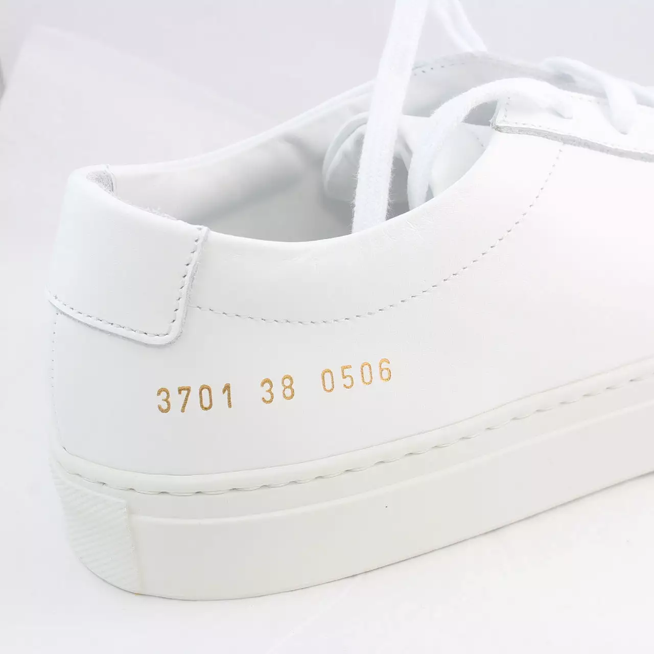 Common Projects Achillies Low W White Mono