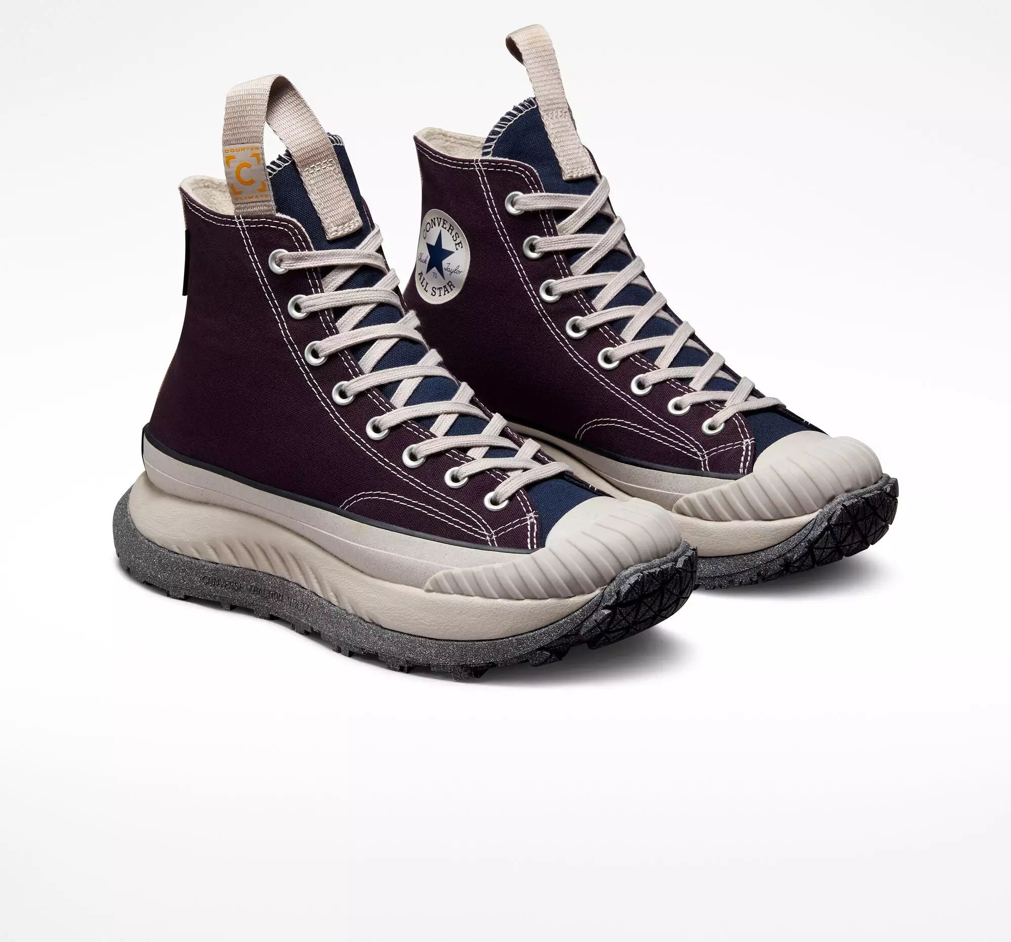 Converse - Men's Chuck 70 AT-CX Counter Climate High Top Black Cherry/Papyrus/Obsidian A03275C