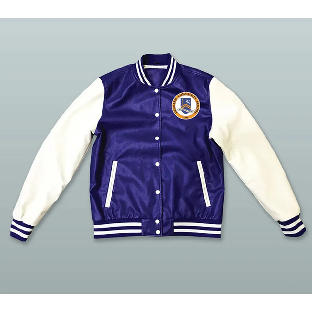 Degrassi Blue and White Varsity Jacket - William Jacket