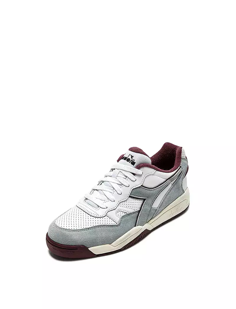 Diadora Winner SL Trainer Moon Rock / Malaga Red