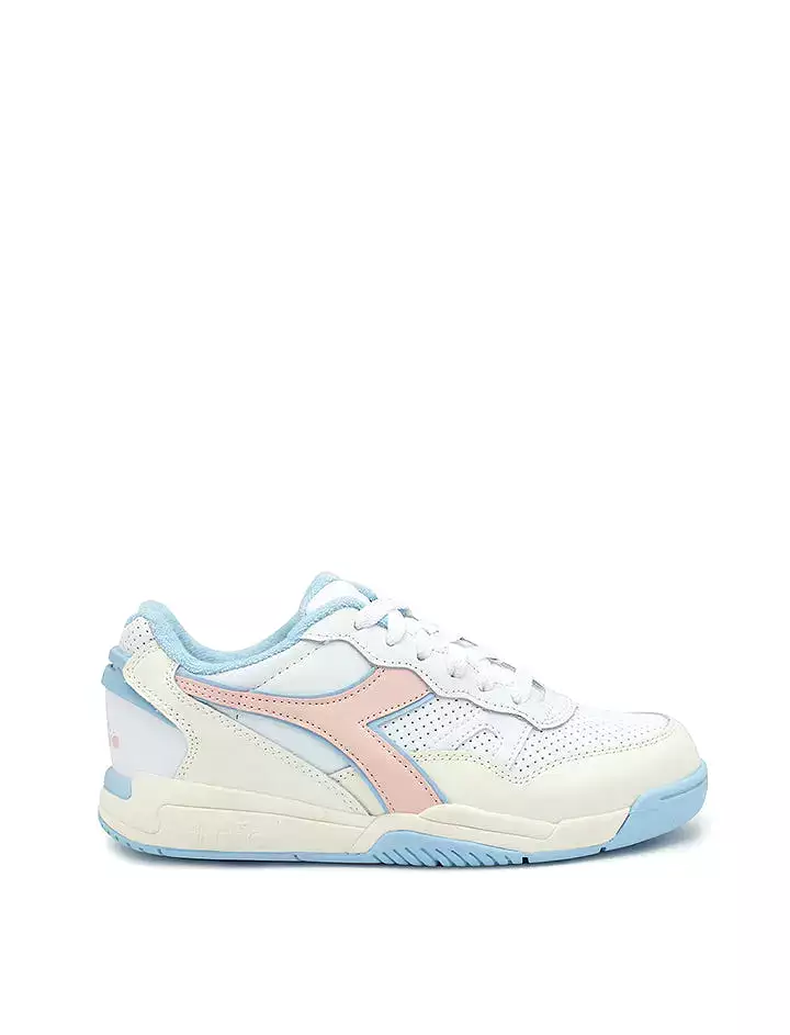 Diadora Womens Winner Trainer White / Peach Whip