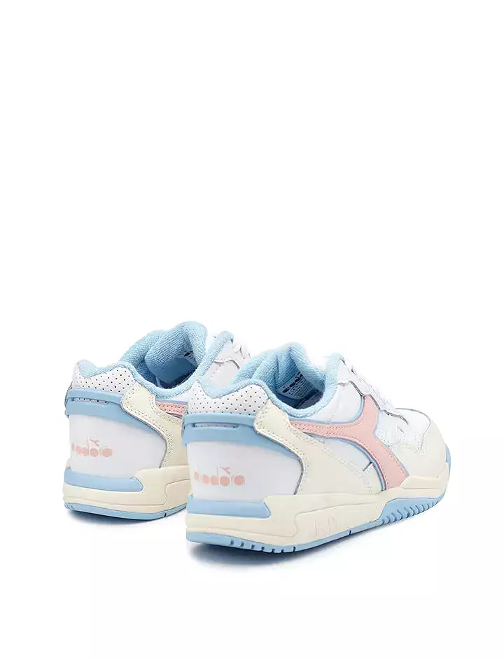 Diadora Womens Winner Trainer White / Peach Whip