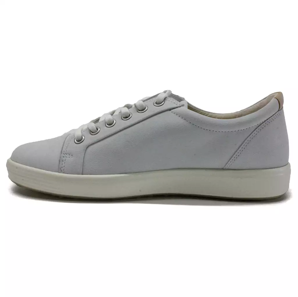 Ecco Womens Trainers Soft 7 430003 Casual Lace-Up Sneakers Leather - UK 5-5.5