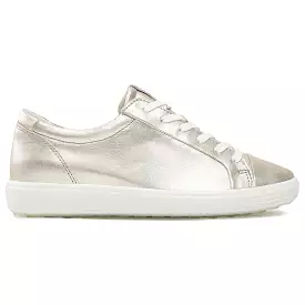 Ecco Womens Trainers Soft 7 470303 Casual Lace-Up Low-Top Sneakers Leather - UK 6