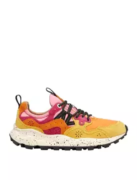 Flower Mountain Womens Yamano 3 Trainers Orange / Yellow