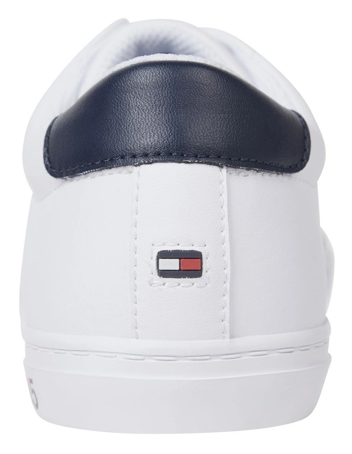 Foxing Logo Vulc Sneaker in White