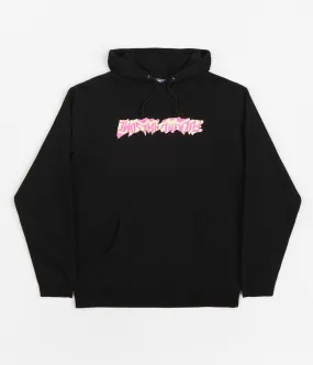 Fucking Awesome Cut Out Logo Hoodie - Black