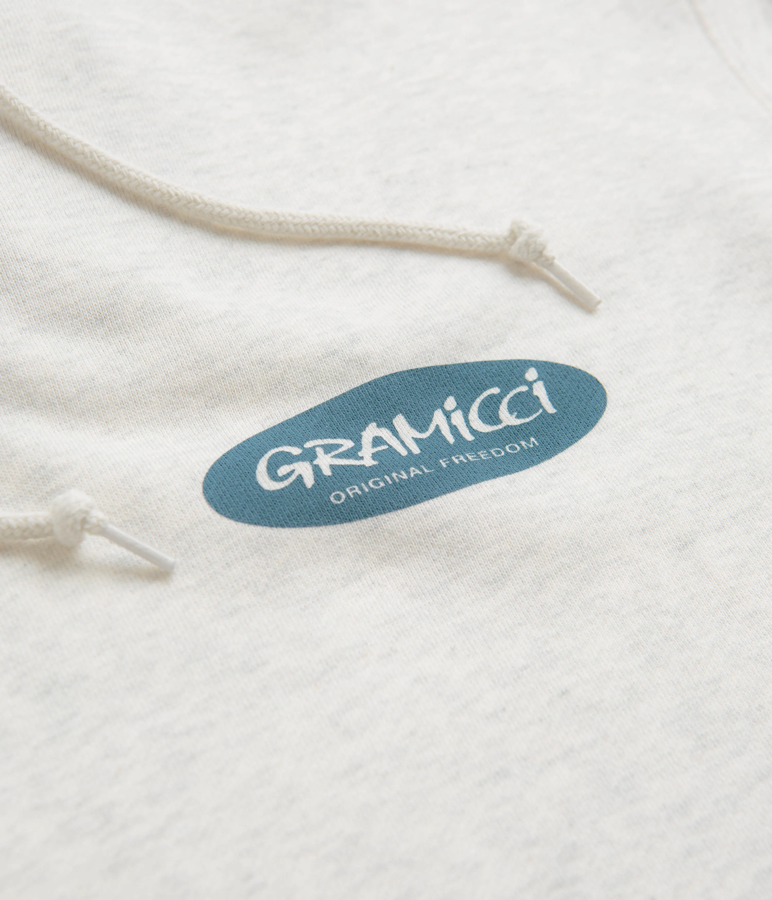 Gramicci Original Freedom Oval Hoodie - Ash Heather