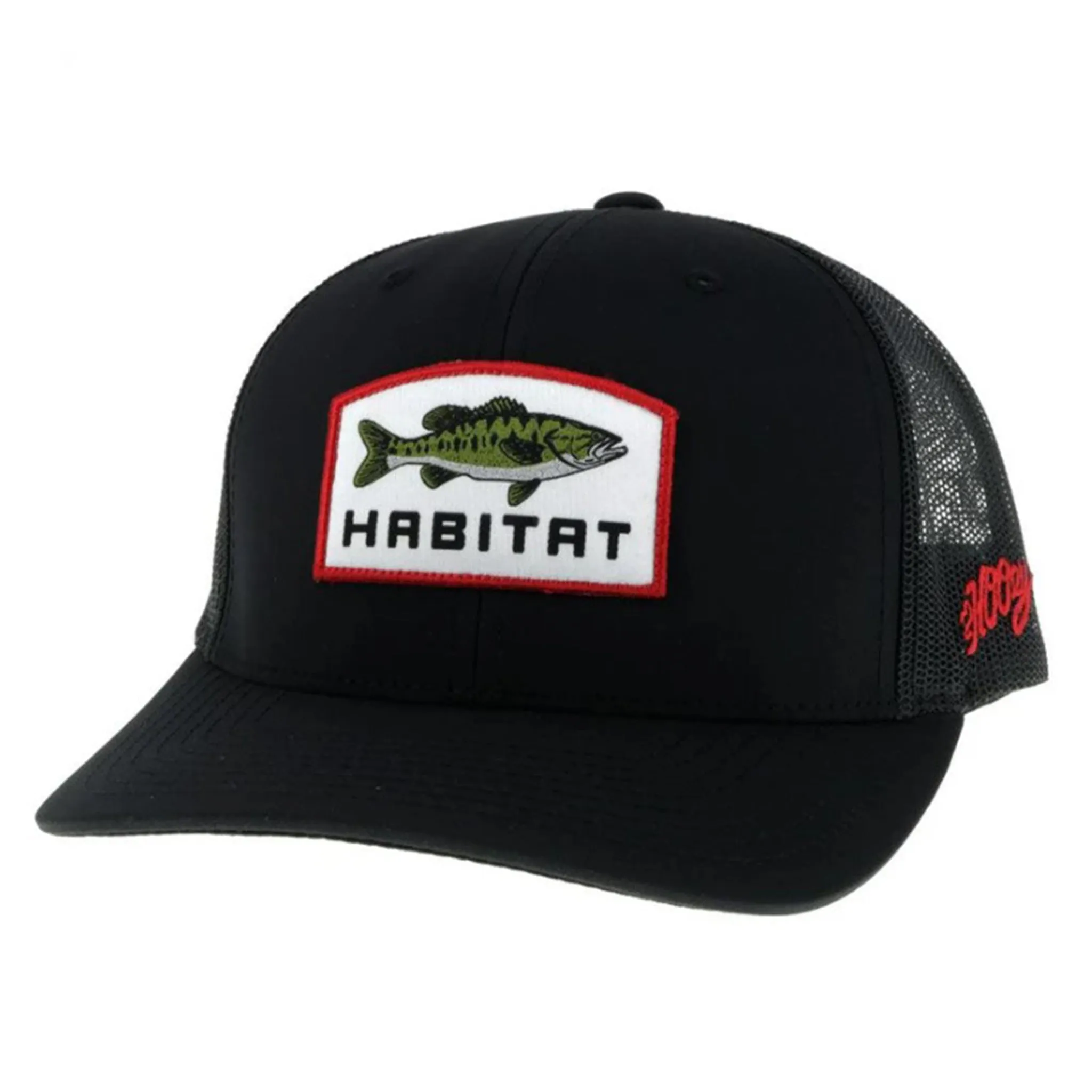 Hooey Habitat Black Snapback Cap