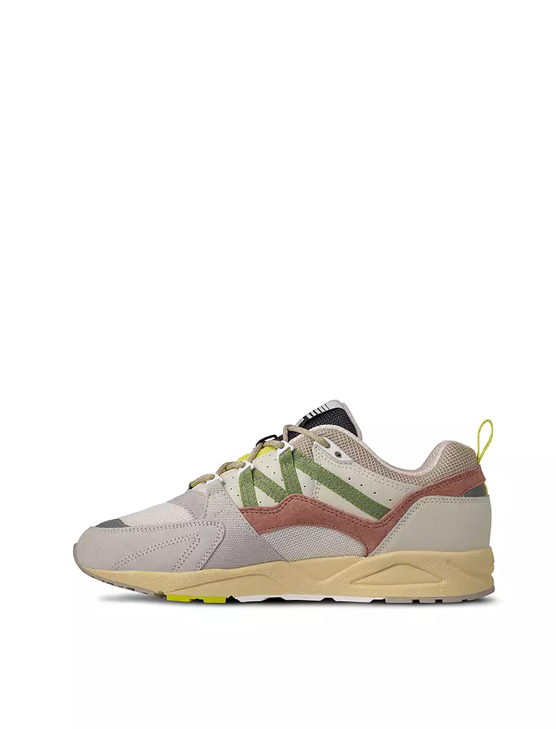 Karhu Womens Fusion 2.0 Trainers Lily White / Piquant Green