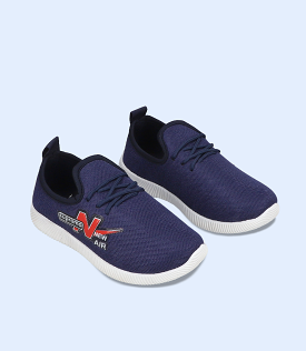 KB0128-BLUE-Boys Casual Sneakers