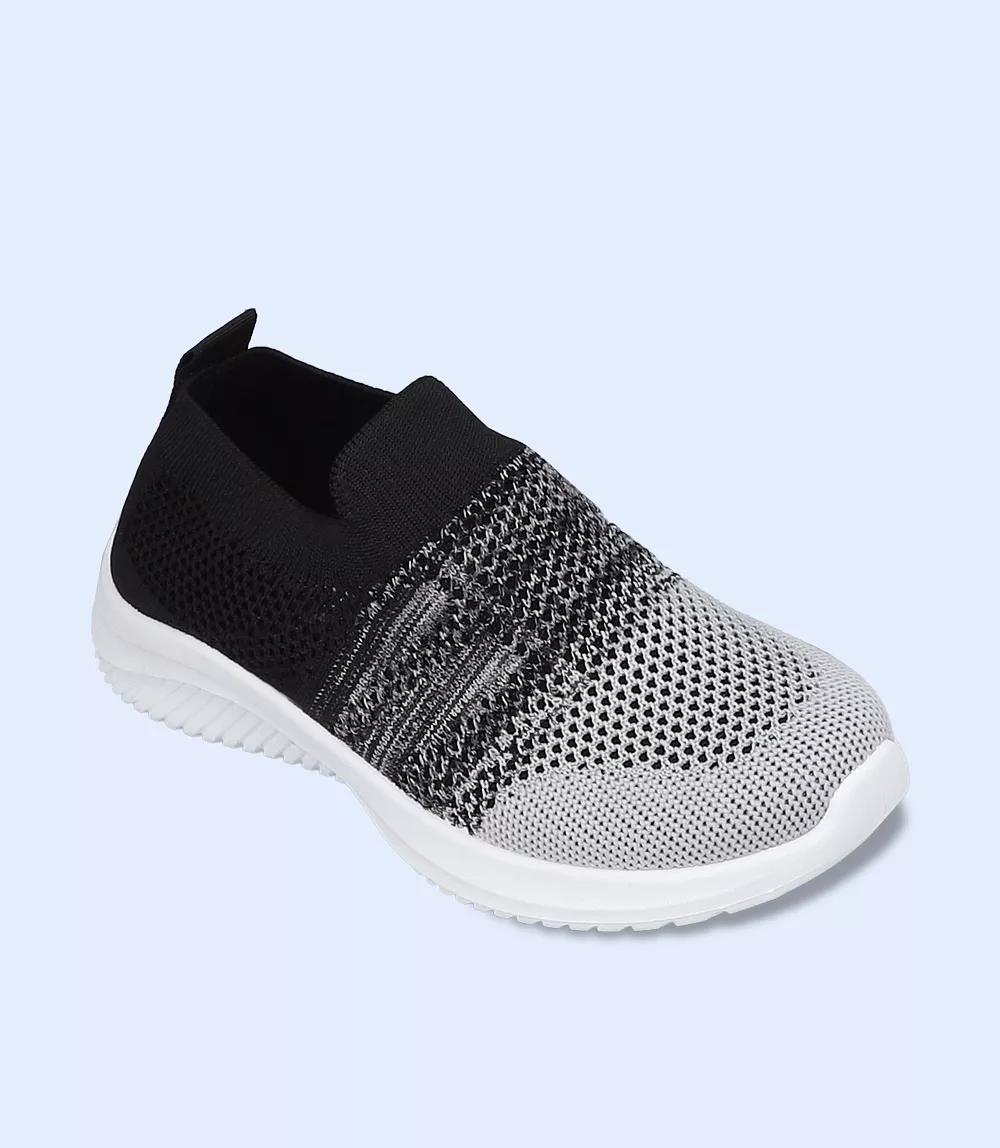 KB0134-BLACK-Boys Casual Sneakers