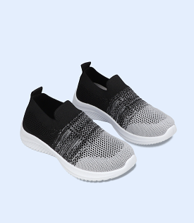 KB0134-BLACK-Boys Casual Sneakers