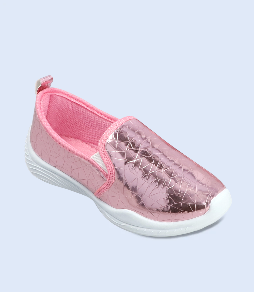 KG0065-PINK-Girls Casual Sneakers