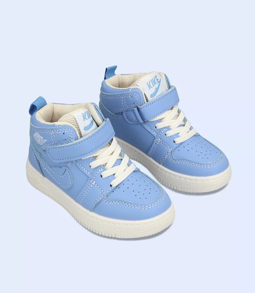 KG0072-BLUE-Girls Casual Sneakers