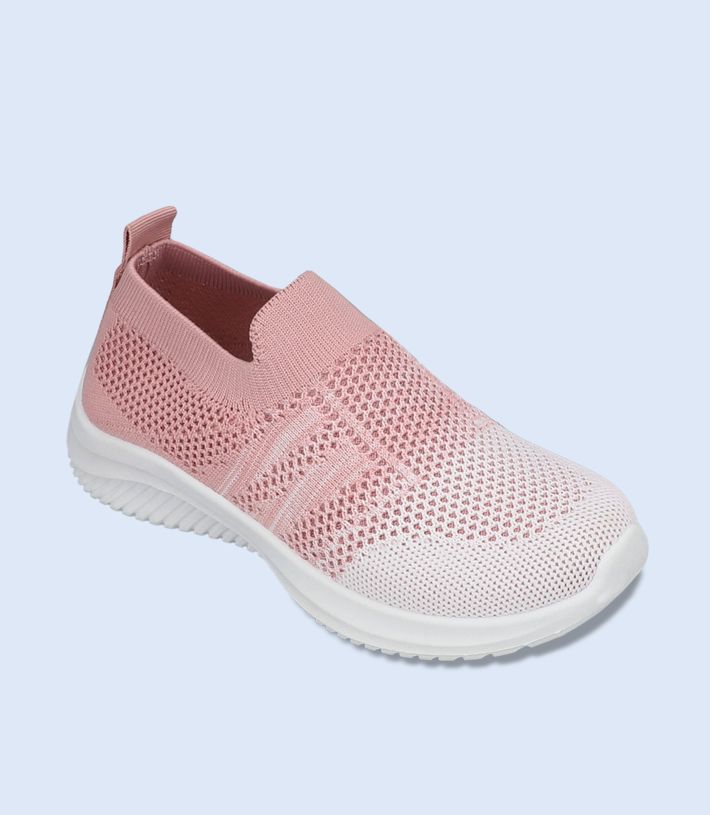 KG0080-PINK-Girls Casual Sneakers