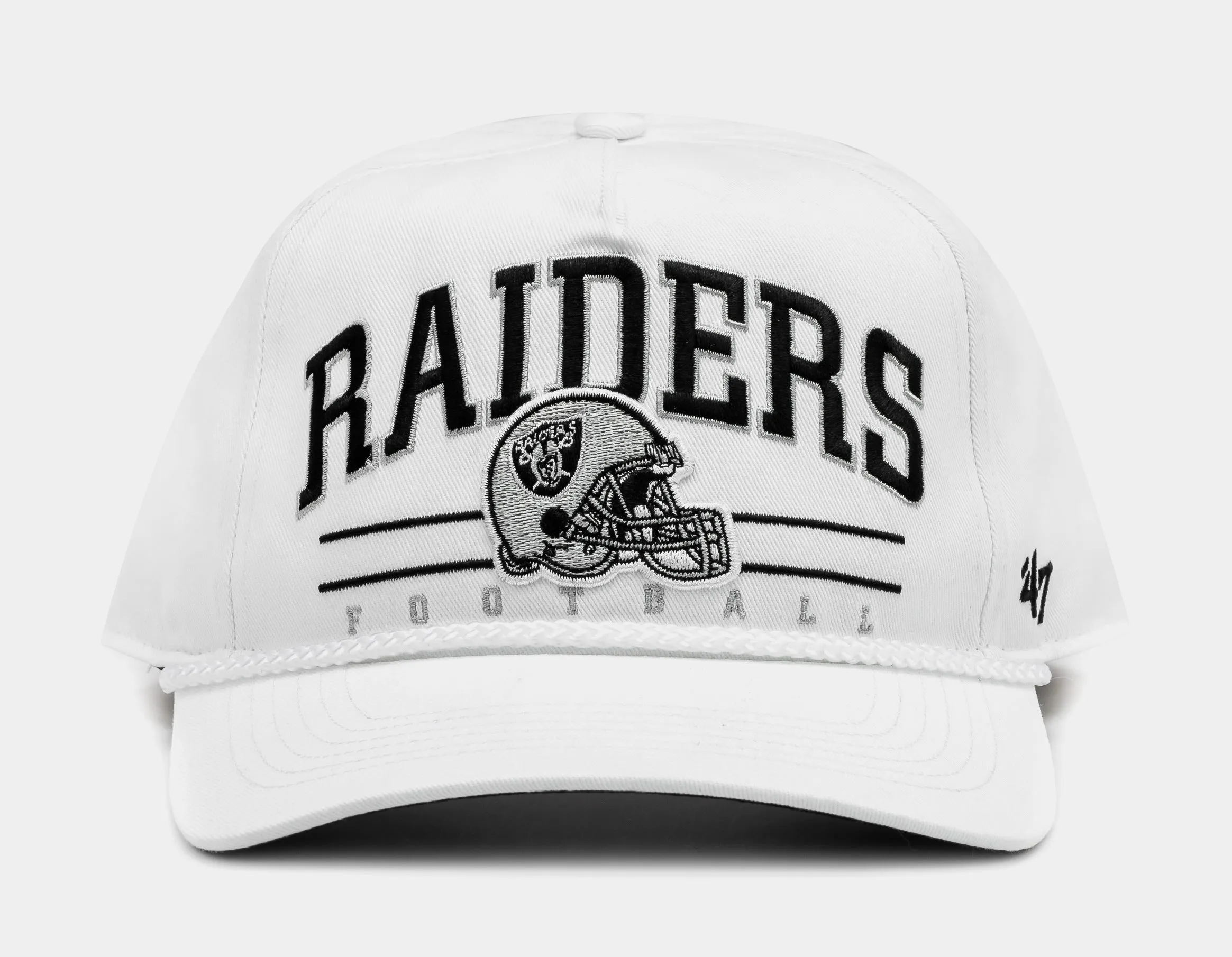 Las Vegas Raiders Hitch Mens Hat (White)