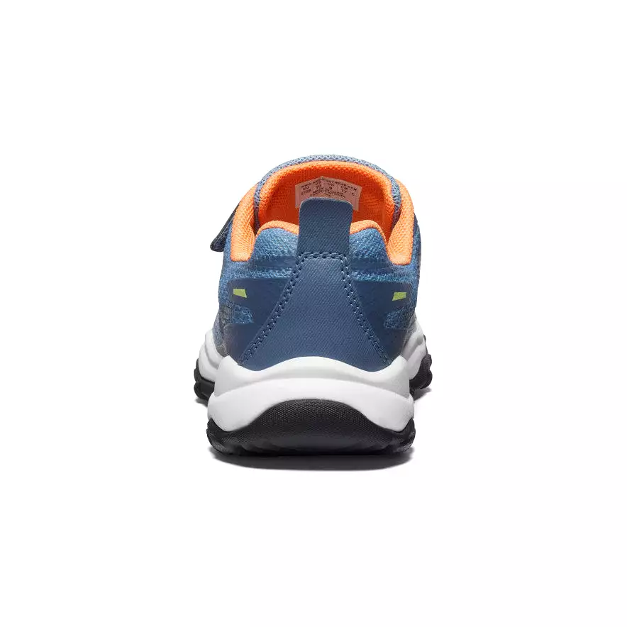 Little Kids' Wanduro Speed Hiking Shoe  |  Vintage Indigo/Tangerine